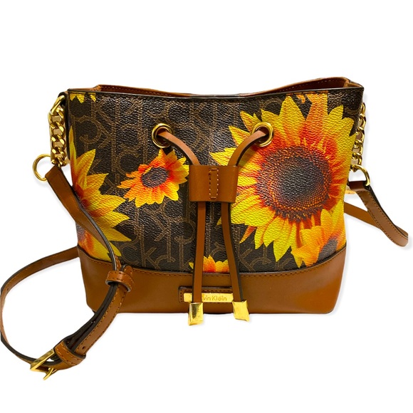 Calvin Klein Handbags - Calvin Klein Sunflower Crossbody Purse